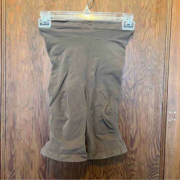 New‎ WO Box Skims Seamless Sculpt Mid Thigh Short Umber 4X/5X - Picture 1 of 3